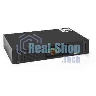 Источник бесперебойного питания ExeGate ServerRM UNL-800.LCD.AVR.2SH.3C13.USB.2U 800VA/480W, Color LCD, AVR, 2*Schuko+3*C13, USB, 2U, установка в стойку, черный