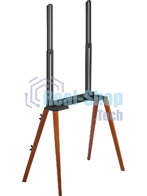 Подставка для телевизора Cactus CS-ST3644BKWN черный/орех, 43