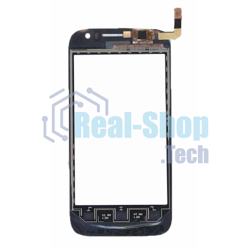 Сенсорное стекло (тачскрин) для Huawei Ascend G302D, черное