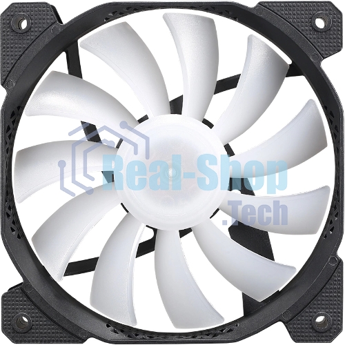 Вентилятор для корпуса Aerocool/Formula Cosmic 12BK FR RGb черный, 120 мм, 1100 об/мин, 22.3 дБ, 4 pin
