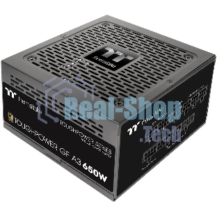 Блок питания Thermaltake Toughpower GF A3 (PS-TPD-0650FNFAGE-H), 650Вт, 80 PLUS Gold, 120мм, модульный, черный