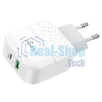 Сетевое зарядное устройство BOROFONE BA46A Premium, один порт USB, один порт Type-C, PD, 18W, 5V, 3.0A, белый
