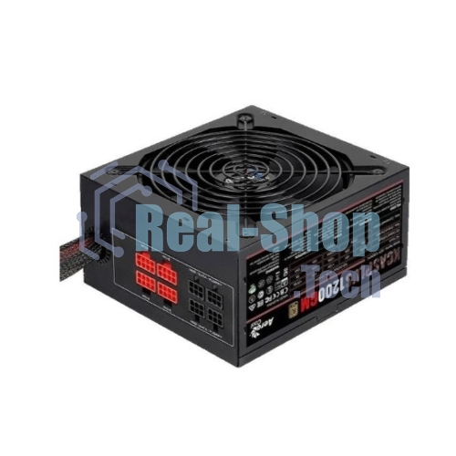 Блок питания Aerocool/Formula 1200W Retail KCAS PLUS 1200GM, 80 PLUS Gold, ATX v2.4, модульный, fan 14cm, 8x PCI-E [6+2-Pin], 10x SATA, 6x MOLEX