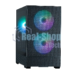 Компьютерный корпус ZALMAN P30 AIR, MATX, BLACK, WINDOW, 2xCombo (3.5'' or 2.5''), 3x2.5
