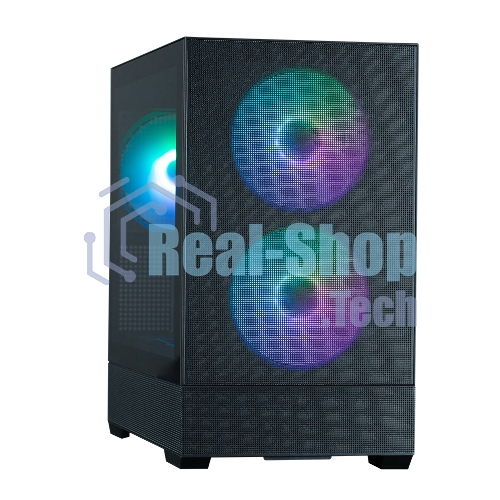 Компьютерный корпус ZALMAN P30 AIR, MATX, BLACK, WINDOW, 2xCombo (3.5'' or 2.5''), 3x2.5