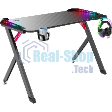 Стол игровой Defender PLATINUM RGb черный Стол игровой Defender PLATINUM RGb черный
