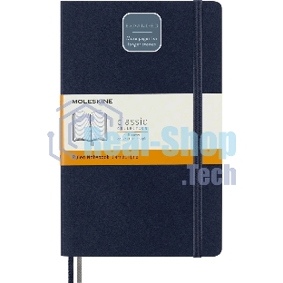 Блокнот Moleskine CLASSIC SOFT EXPENDED QP616EXPB20 Large 130х210 мм, 400 страниц, линейка, мягкая обложка, синий сапфир