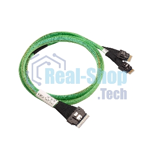 Кабель ACD RSL74-9219 (00-00973907) Slimline SASx8 (SFF8654) -to- 2 Slimline SASx4 (SFF8654)+ SFF9402, 1M, (аналог Broadcom 05-60004-00)
