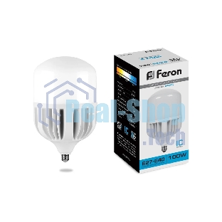 Лампа светодиодная Feron LB-65 100Вт Е27/Е40 дневной