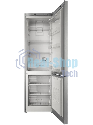 Холодильник Indesit ITS 4200 G серебристый двухкамерный 247/78л морозилка снизу, No Frost