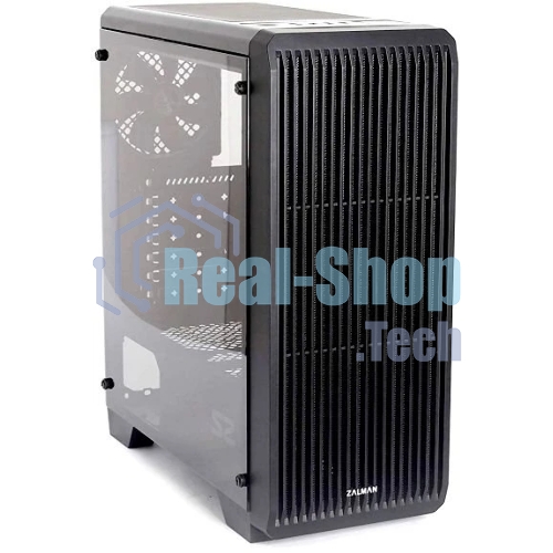 Компьютерный корпус Zalman S2 черный без БП ATX 2x120мм 2xUSB 2.0 1xUSB 3.0 audio bott PSU