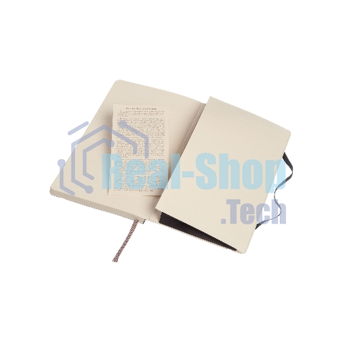 Блокнот Moleskine CLASSIC SOFT QP614 Pocket 90x140 мм 192 стр. пунктир мягкая обложка черный