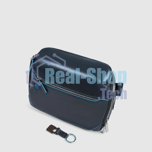 Сумка Piquadro Blue Square CA6900B2/BLU2 темно-синяя натур.кожа