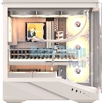 Компьютерный корпус Formula V Line Crystal U9 PA White, ATX, TYPE-C*1, USB3.0*2, Curved Glass, SIDE 3x PERFORMANCE ARGB, REAR 1x PERFORMANCE ARGB