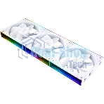 Кулер для корпуса Thermalright TL-M12QRW Reverse (124x120x25mm, 4-pin PWM, ARGB, 47.6CFM, 23.2dBA, 1500RPM, White)