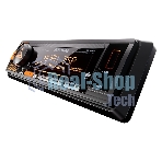 Автомагнитола AURA STORM-866DSP, 1 DIN, Bluetooth, USB Type-A, AUX, пульт ДУ
