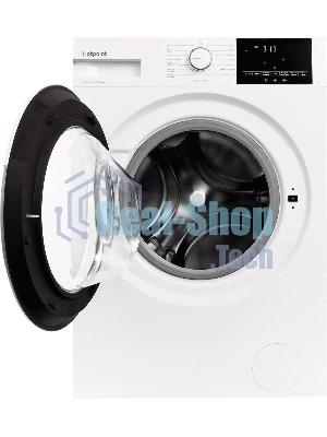 Стиральная машина Hotpoint WSH 6090 VWW белая, загрузка фронтальная 6 кг, 1000 об/мин, класс A