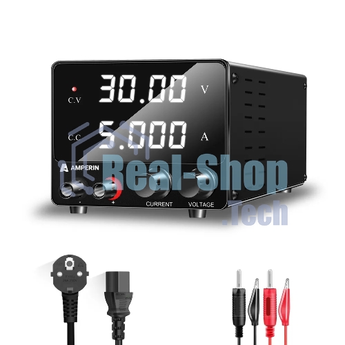 Лабораторный блок питания Amperin AI-F305 mini 30V, 5A, 0,15 кВт