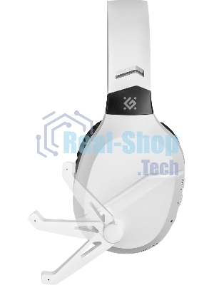 Гарнитура Defender Phantom Pro белый, беспроводная + проводная, Bluetooth, USB / mini jack 3.5 мм