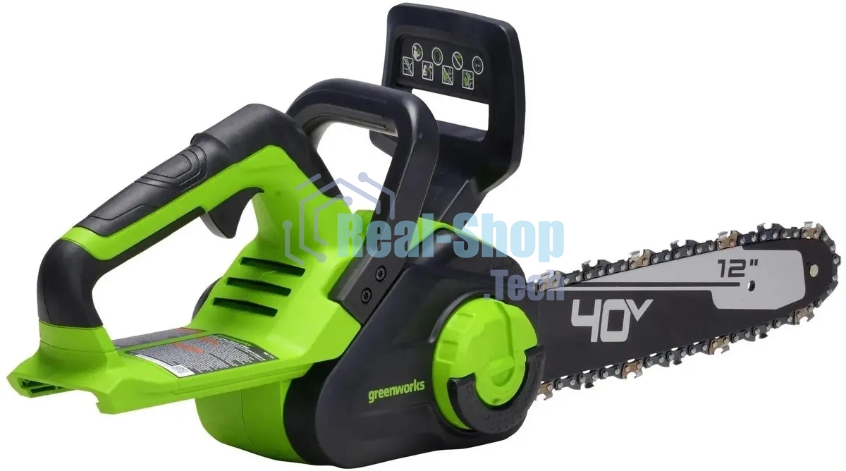 Цепная пила аккумуляторная GreenWorks G40CS30II, 40V, 30 см, без АКБ и ЗУ (2007807)