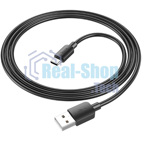 Кабель Hoco X96 Hyper 27W TYPE-C USB (m)-USB Type-C (m) 1м черный коробка