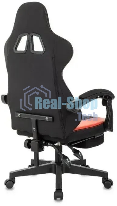 Кресло игровое Zombie Weaver черный/красный