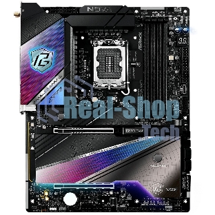 Материнская плата ASRock Z890 Nova WiFi, LGA 1851, Intel Z890, 4xDDR5, 4xSATA, 6xM.2, 1xPCIe 5.0 x16, 1xPCIe 4.0 x16, 1xPCIe x4, 1xHDMI, 2xThunderbolt 4, 1x5Gb LAN, 1x2.5Gb LAN, 4xUSB-A 3.2 Gen 2, 4xUSB-A 3.2 Gen 1, 2xUSB 2.0, 7.1, ATX