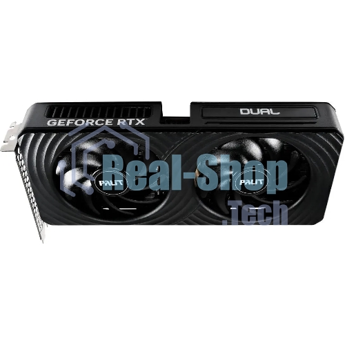 Видеокарта Palit GeForce RTX 5050 DUAL OC, NVIDIA RTX 5050, 8 ГБ GDDR6, 128 бит, PCI-e 5.0, 1xHDMI, 3xDP, 2647 МГц