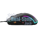 Мышь проводная GMNG XM003 черный, 32000 dpi, USB, кнопки - 10
