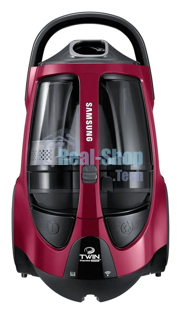 Пылесос Samsung VCC885HH3P красный, 430/2200 Вт, уборка сухая, пылесборник контейнер 2 л