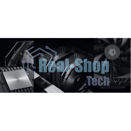 Устройство охлаждения(кулер) ID-Cooling Frozn A720 черный 140мм алюминий+медь 2000rpm 33.5db 4-pin 300W 163мм