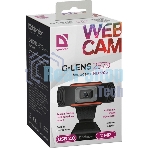 Веб-камера G-lens 2579 HD720p 1280x720, 30 кадр/с, USB Type-A, микрофон, автоосвещение, универсальное крепление