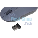 Мышь беспроводная A4Tech Fstyler FG20 пепельный/синий, 2000 dpi, радиоканал, USB, кнопки - 4