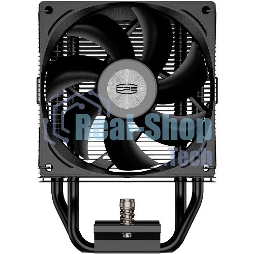 Кулер для процессора PCCooler R300 BK S115X/1200/1700/1851/AM4/AM5 (TDP 150W, 92mm Fan, 3 тепловые трубки 6мм, 800-2200RPM, 18-30dBa)