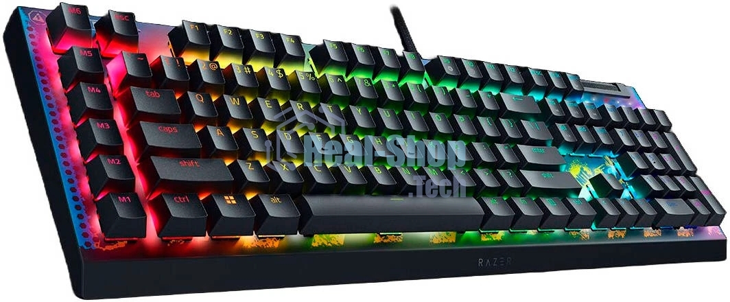 Клавиатура Razer BlackWidow V4 X Fortnite Edition проводная, USB Type-A, чёрный