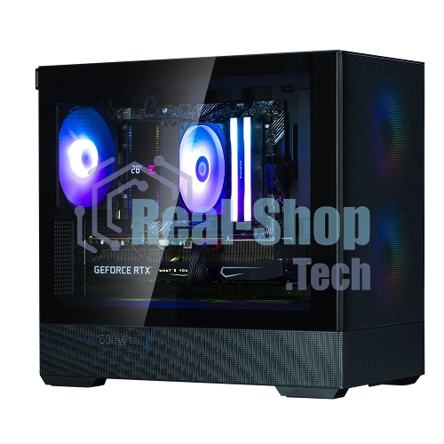 Компьютерный корпус ZALMAN P30 AIR, MATX, BLACK, WINDOW, 2xCombo (3.5'' or 2.5''), 3x2.5