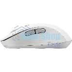 Мышь беспроводная Logitech M750 белый, 4000 dpi, радиоканал, Bluetooth, USB, кнопки - 5