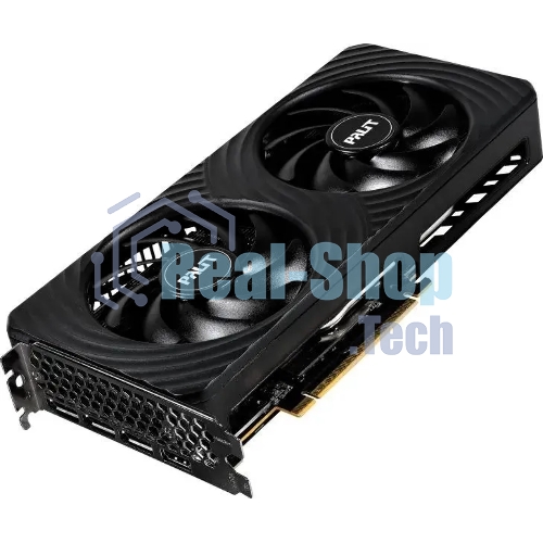 Видеокарта Palit GeForce RTX 5050 DUAL OC, NVIDIA RTX 5050, 8 ГБ GDDR6, 128 бит, PCI-e 5.0, 1xHDMI, 3xDP, 2647 МГц