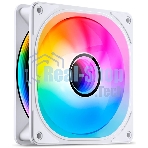 Вентилятор для корпуса JONSBO FR-606WR Reverse (120x120x25мм, 4-pin PWM, ARGb, 35.99CFM, 26.5dBA, 1500RPM, белый)