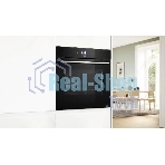Встраиваемый духовой шкаф электрический Bosch HBG7764B1 черный