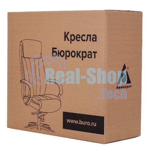 Кресло Бюрократ T-9908AXSN-AB черный, кожа
