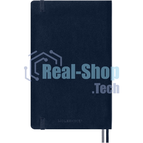 Блокнот Moleskine CLASSIC SOFT EXPENDED QP616EXPB20 Large 130х210 мм, 400 страниц, линейка, мягкая обложка, синий сапфир