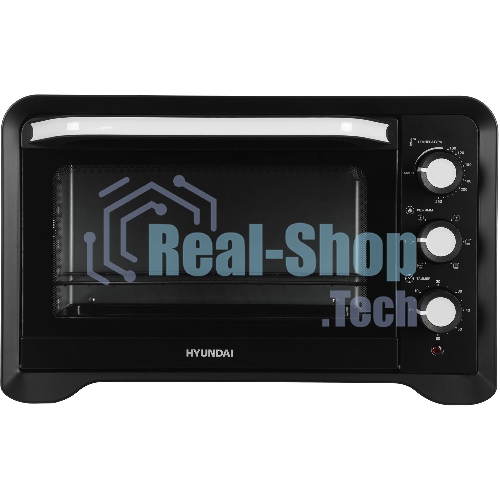 Мини-печь Hyundai MIO-HY094 35 л, 1600 Вт, черный