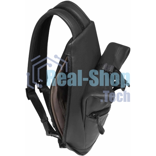 Рюкзак слинг Piquadro Harper CA6784AP/N черный кожа