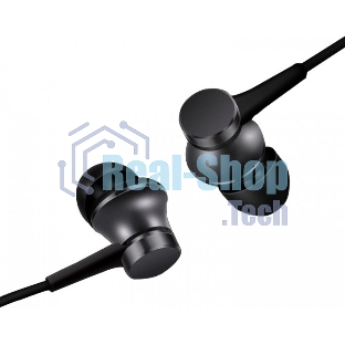 Проводные наушники Xiaomi Mi In-Ear Headphones Basic черный, внутриканальные, Jack 3.5 мм