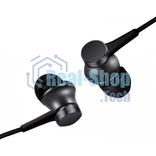 Проводные наушники Xiaomi Mi In-Ear Headphones Basic черный, внутриканальные, Jack 3.5 мм