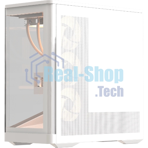 Компьютерный корпус Formula V Line Crystal U9 PA White, ATX, TYPE-C*1, USB3.0*2, Curved Glass, SIDE 3x PERFORMANCE ARGB, REAR 1x PERFORMANCE ARGB