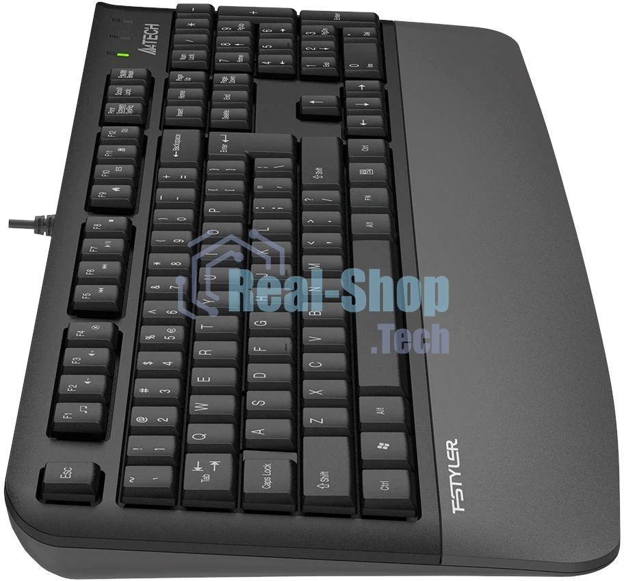 Клавиатура A4Tech Fstyler FK20 проводная, USB Type-A, серый