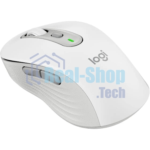 Мышь беспроводная Logitech M750 белый, 4000 dpi, радиоканал, Bluetooth, USB, кнопки - 5