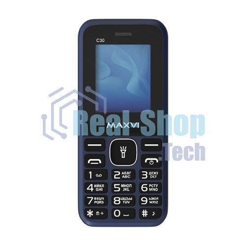 Мобильный телефон Maxvi C30 синий